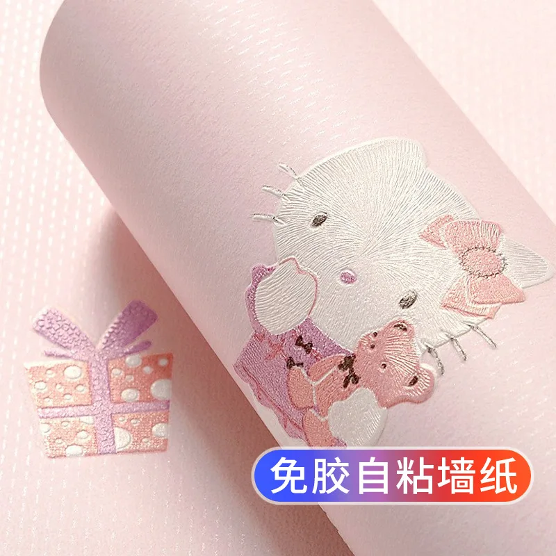 Self Adhesive Children's Room Wallpaper for Walls 3 D Embossed Cartoon Cat Non-woven Wallpaper Baby Room Girl Bedroom Wall Paper
Self Adhesive Children's Room Wallpaper for Walls 3 D Embossed Cartoon Cat Non-woven Wallpaper Baby Room Girl Bedroom Wall Paper