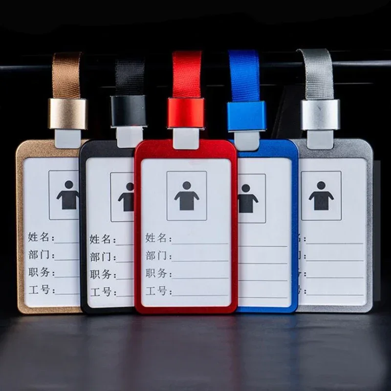 1 Pcs Aluminum Alloy Card Cover Bank Staff Work Name ID Card Holders Business Work Badge Holder Credit Card Badge Case Bag
1 Pcs Aluminum Alloy Card Cover Bank Staff Work Name ID Card Holders Business Work Badge Holder Credit Card Badge Case Bag