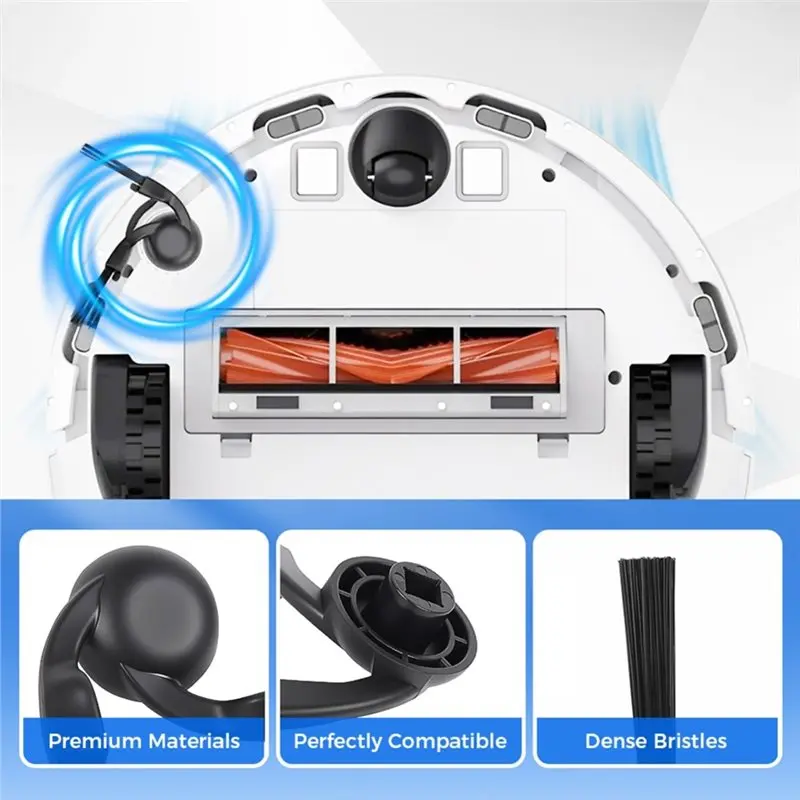 Replacement Kits For Robot Vacuum S40 OV81 BHR084AEU Main Brush Side Brush Vacuum Parts Accessories
Replacement Kits For Robot Vacuum S40 OV81 BHR084AEU Main Brush Side Brush Vacuum Parts Accessories