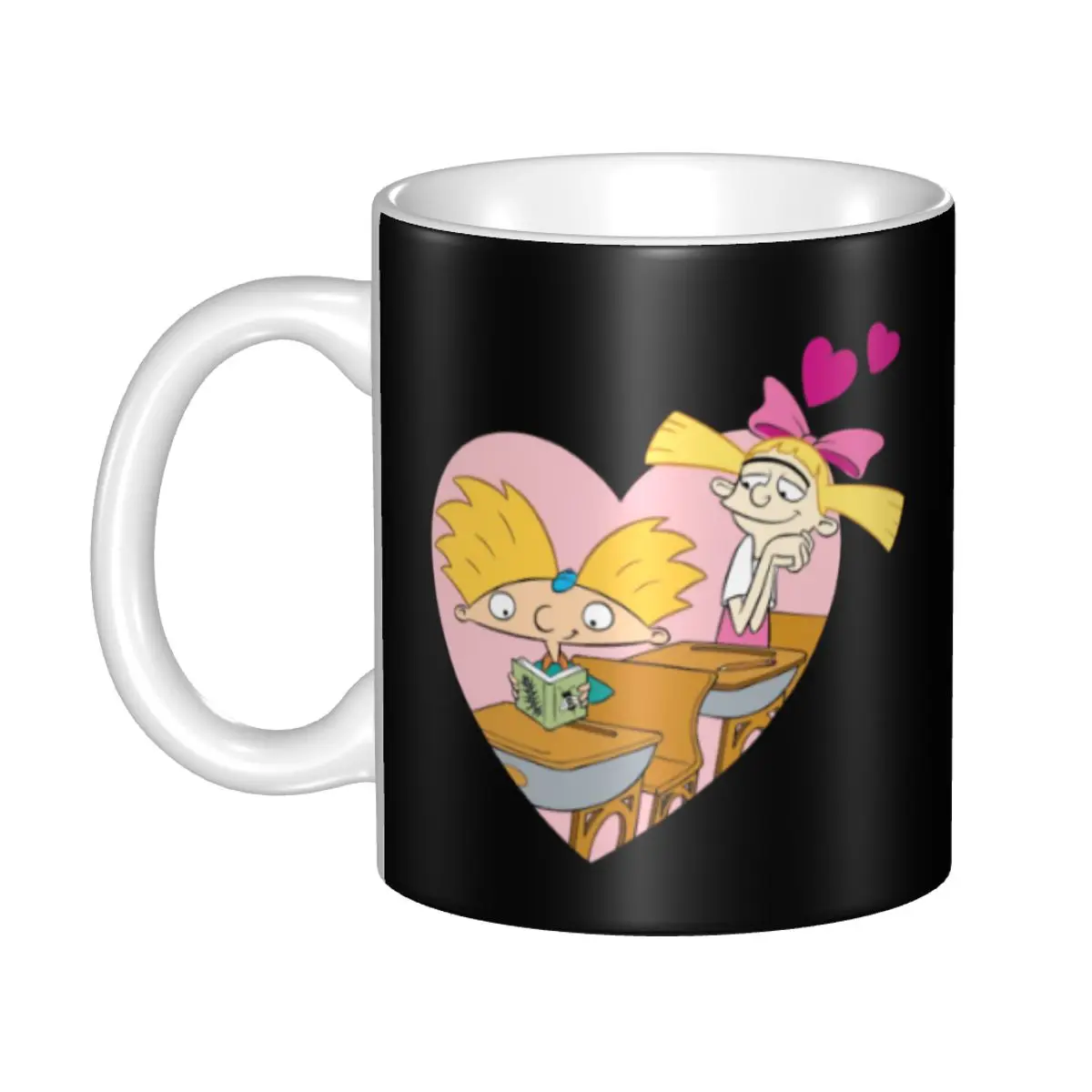 Hey Arnold Anime Comedy Helga Pataki Coffee Mug DIY Custom Ceramic Mug Creative Gift
Hey Arnold Anime Comedy Helga Pataki Coffee Mug DIY Custom Ceramic Mug Creative Gift