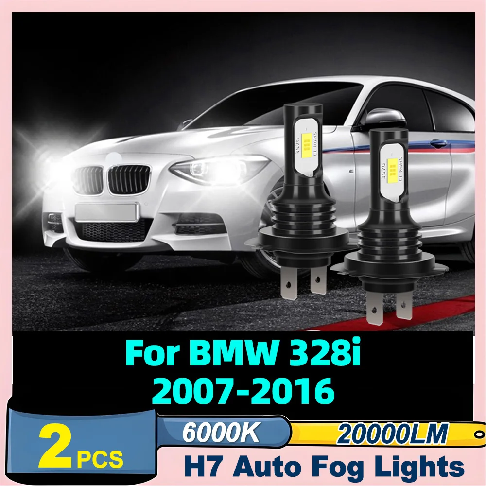 2PCS H7 Fog Lamps Car LED Front Fog Light 90W 6000K Canbus No Error 12V 20000LM Plug And Play For BMW 328i 2007-2016 2008 2009
2PCS H7 Fog Lamps Car LED Front Fog Light 90W 6000K Canbus No Error 12V 20000LM Plug And Play For BMW 328i 2007-2016 2008 2009