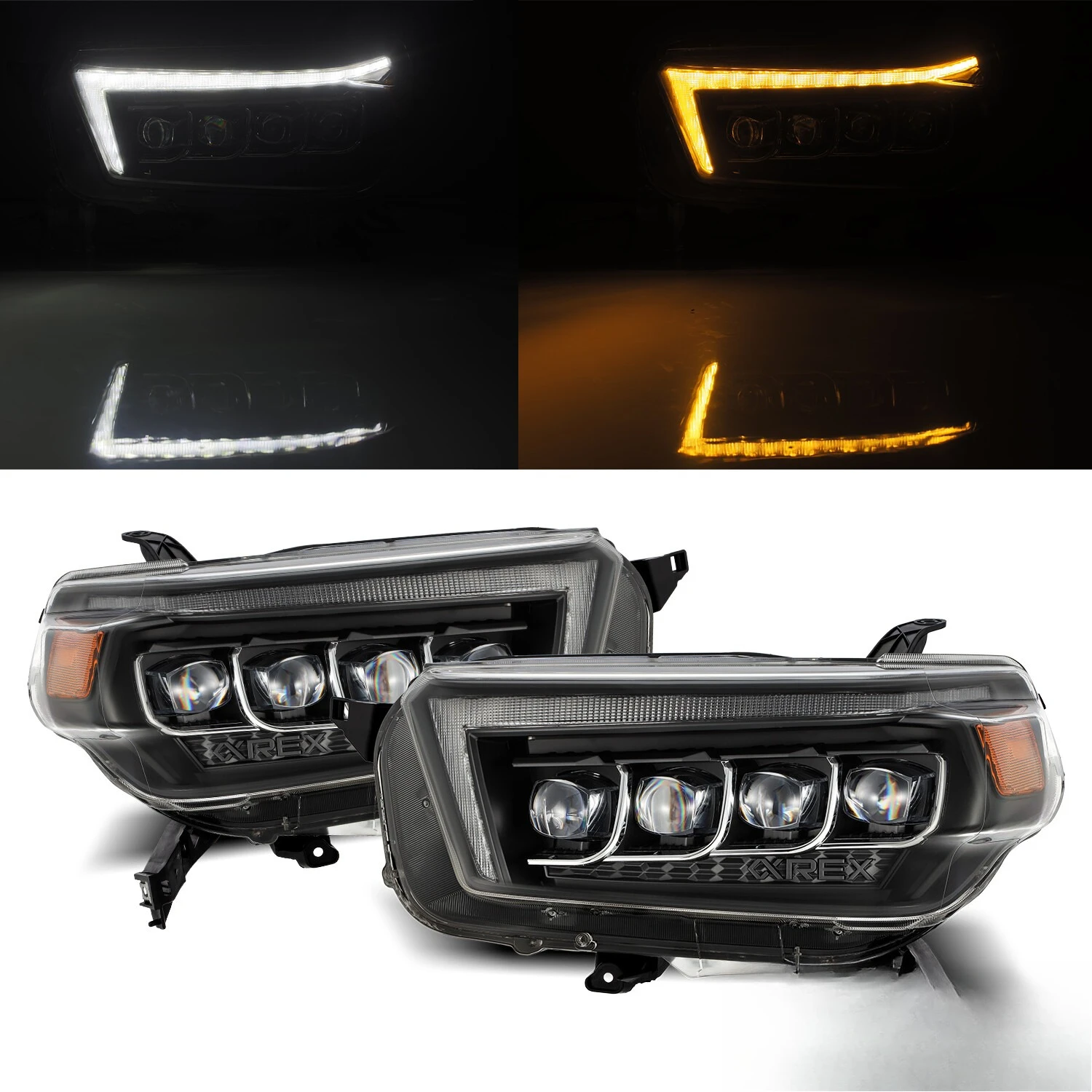 Fit 10-13 Toyota 4Runner NOVA-Series LED Projector Headlights Pair Set Black
Fit 10-13 Toyota 4Runner NOVA-Series LED Projector Headlights Pair Set Black