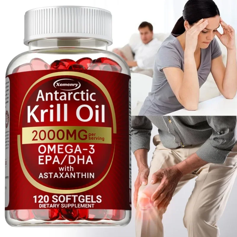 Масляные капсулы Antarctic Krill — с Omega 3, EPA, DHA, поддерживает кость, сердце, мозг, здоровье кожи, повышает иммунитет — 120 капсул
Масляные капсулы Antarctic Krill — с Omega 3, EPA, DHA, поддерживает кость, сердце, мозг, здоровье кожи, повышает иммунитет — 120 капсул