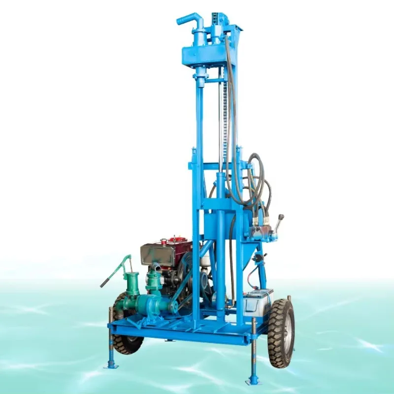 Hiyoung Ground 100m Mobile Perforadora De Pozo De Agua Mini Artesian Water Well Small Motor Drill Rig Machine
Hiyoung Ground 100m Mobile Perforadora De Pozo De Agua Mini Artesian Water Well Small Motor Drill Rig Machine