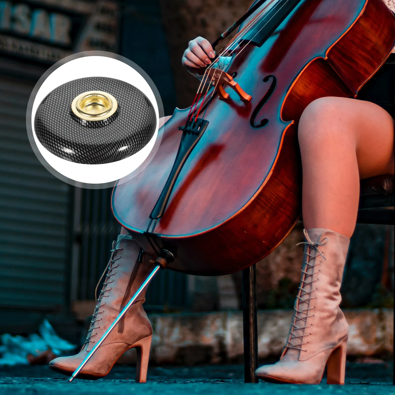 Non slip Endpin Cello Stand Stopper Pad Rubber Mat Protector Supply Accessories Musical Instrument Cello Stand
Non slip Endpin Cello Stand Stopper Pad Rubber Mat Protector Supply Accessories Musical Instrument Cello Stand