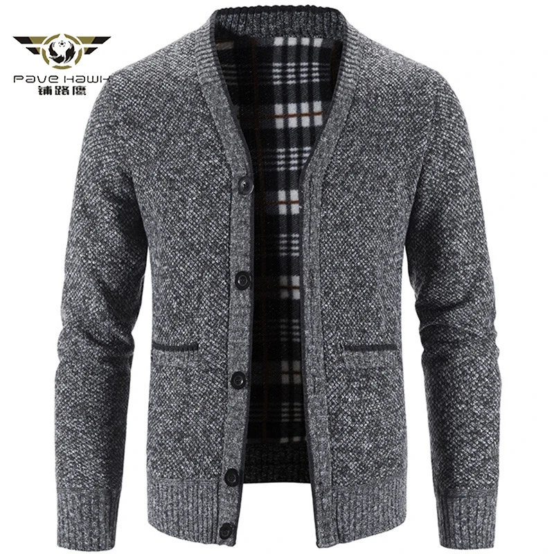 New Men's Winter Loose Plus Velvet Thick Fleece Cardigan Large Size Fashion Male Wild Body Warm Sweater Jacket M-3XL
New Men's Winter Loose Plus Velvet Thick Fleece Cardigan Large Size Fashion Male Wild Body Warm Sweater Jacket M-3XL