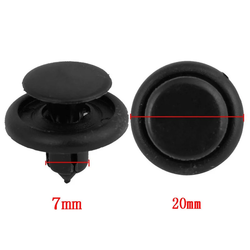 10pc Black Car Fastener Rivet Clips Auto Bumper Hood Fender Splash Guard Retainer Clip Car Accessories Interior Parts for Toyota
10pc Black Car Fastener Rivet Clips Auto Bumper Hood Fender Splash Guard Retainer Clip Car Accessories Interior Parts for Toyota