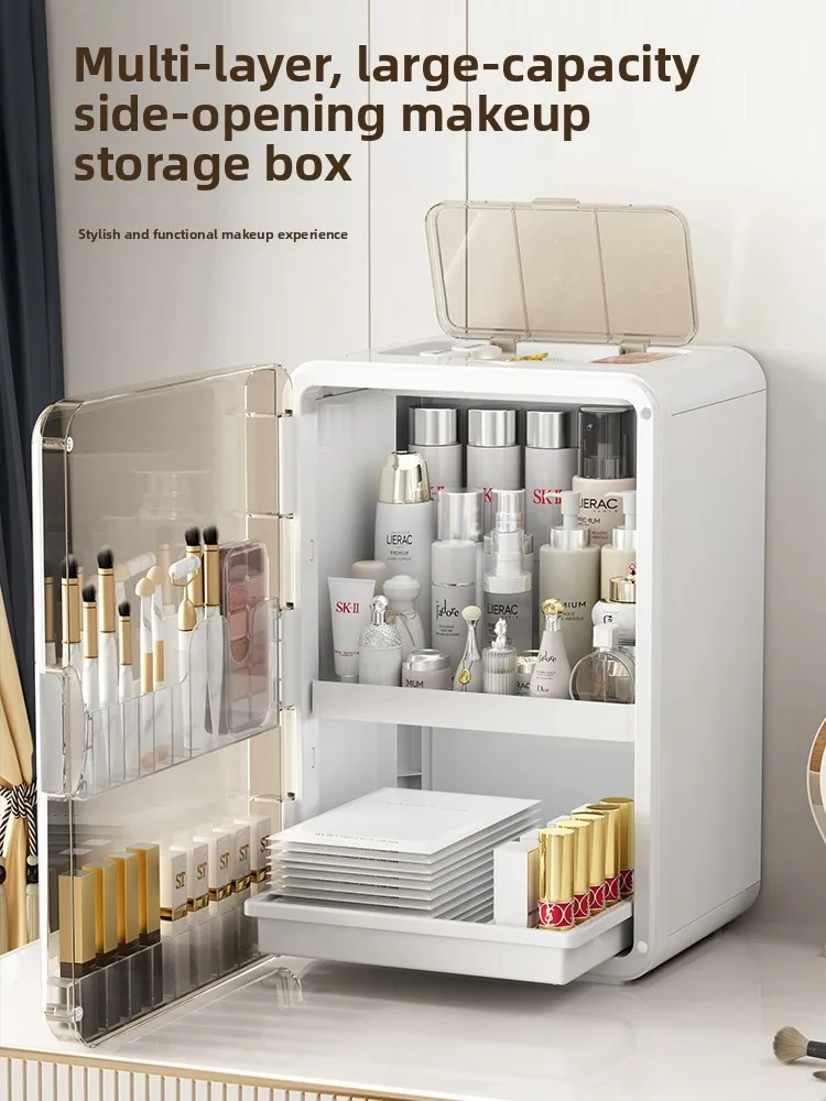 Large Capaci Dustproof Cosmetic Storage Box Desktop Skin Care Lipsti Organizer Perfume Cabinet Transparent Visible Structure
Large Capaci Dustproof Cosmetic Storage Box Desktop Skin Care Lipsti Organizer Perfume Cabinet Transparent Visible Structure