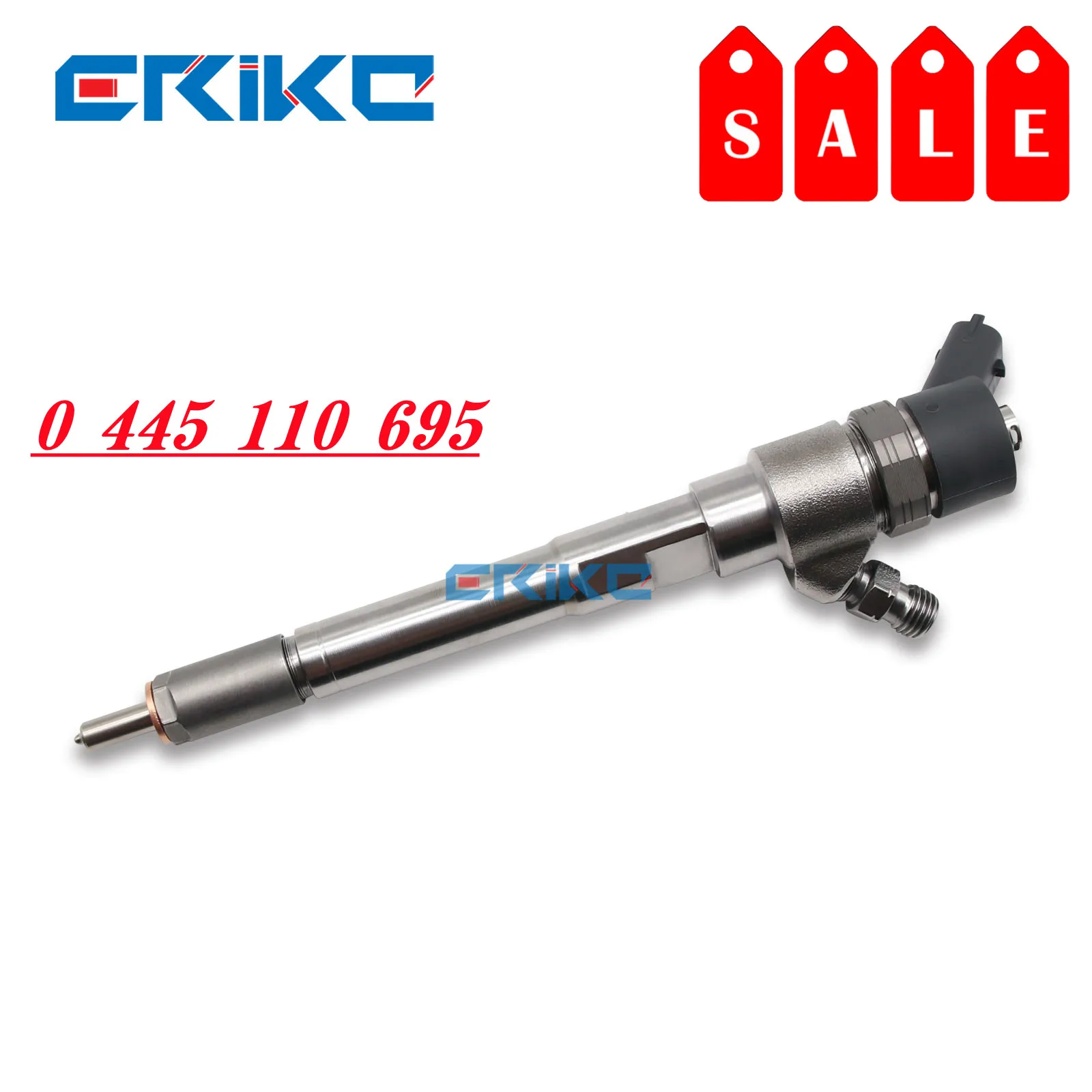 0445110695 Common Rail Fuel Injection Nozzle 0445 110 695 Diesel Injector 0 445 110 695 for Bosch Chaochai NGD3.0 Engine
0445110695 Common Rail Fuel Injection Nozzle 0445 110 695 Diesel Injector 0 445 110 695 for Bosch Chaochai NGD3.0 Engine