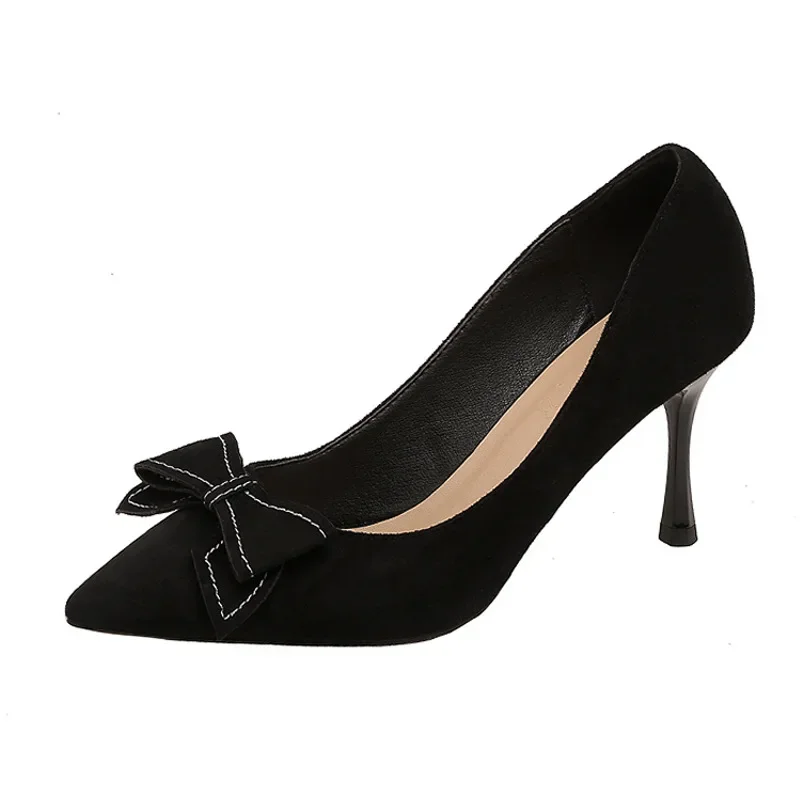 31-43 Mesh High Heel Bow Large Size Women Shoes Black Small Size 31323 Low Heel Work Shoes
31-43 Mesh High Heel Bow Large Size Women Shoes Black Small Size 31323 Low Heel Work Shoes