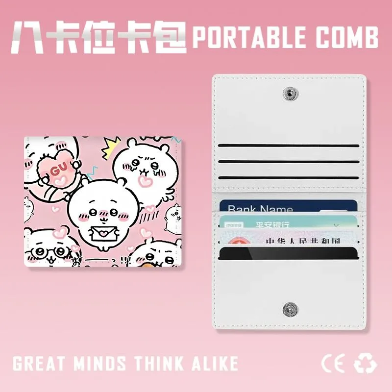 Chiikawa Card Holder KT Cat Cartoon Cute PU Multi Slot Wallet Bag Driver's License Credit and Bank Card Compact Portable Gifts
Chiikawa Card Holder KT Cat Cartoon Cute PU Multi Slot Wallet Bag Driver's License Credit and Bank Card Compact Portable Gifts