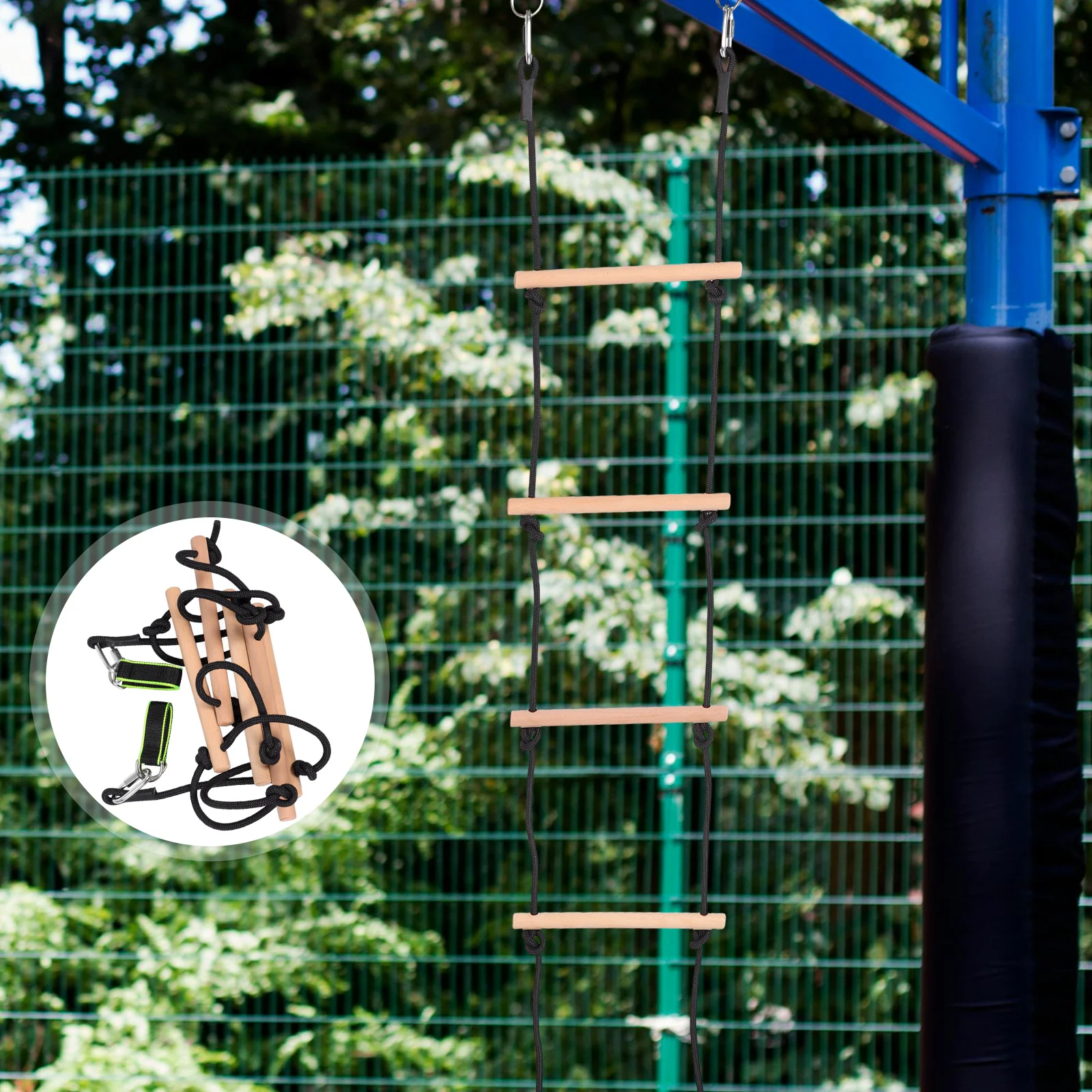 Climbing Sports Toys Rope Ladder Wood Kids Ladders Playground Accessories The Swing Outdoor
Climbing Sports Toys Rope Ladder Wood Kids Ladders Playground Accessories The Swing Outdoor