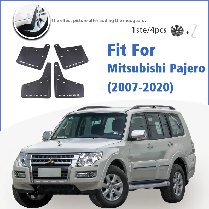 For Mitsubishi Pajero Mud flaps mudguards fenders Mud flap splash guard car accessories auto styline Front Rear 4 pcs 2007-2020
For Mitsubishi Pajero Mud flaps mudguards fenders Mud flap splash guard car accessories auto styline Front Rear 4 pcs 2007-2020