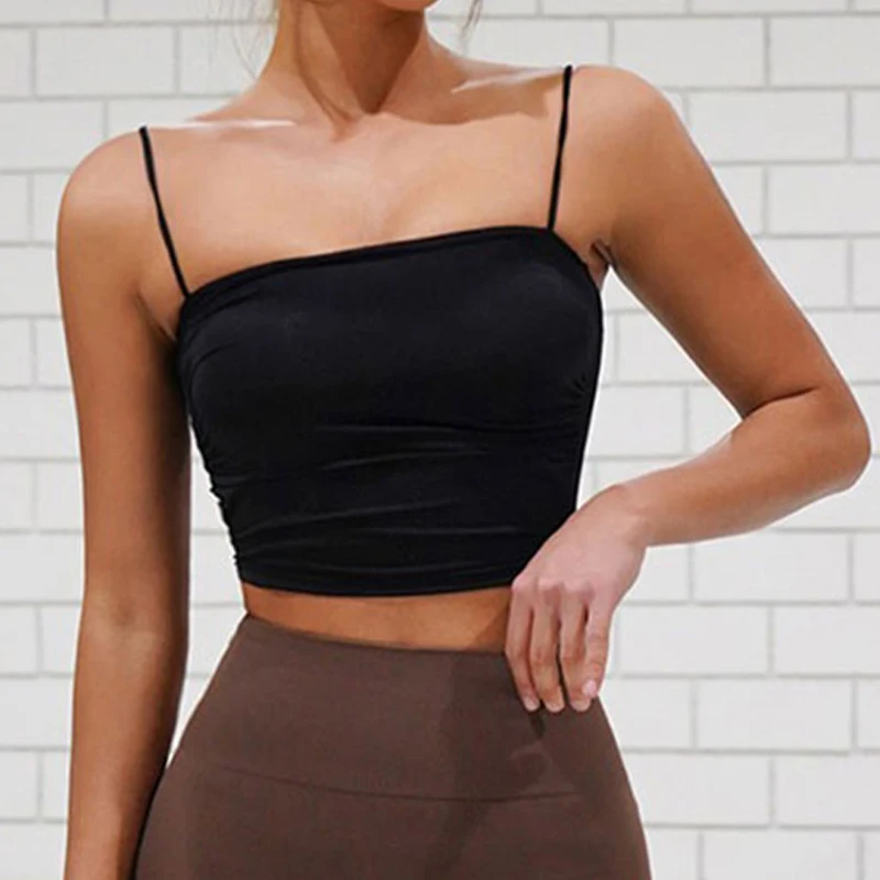 Nice Summer New Women Camisole Streetwear Fashion Versatile Casual Slim Crop Top Vest Solid Sexy Female Basic Tank Top Party Clo
Nice Summer New Women Camisole Streetwear Fashion Versatile Casual Slim Crop Top Vest Solid Sexy Female Basic Tank Top Party Clo