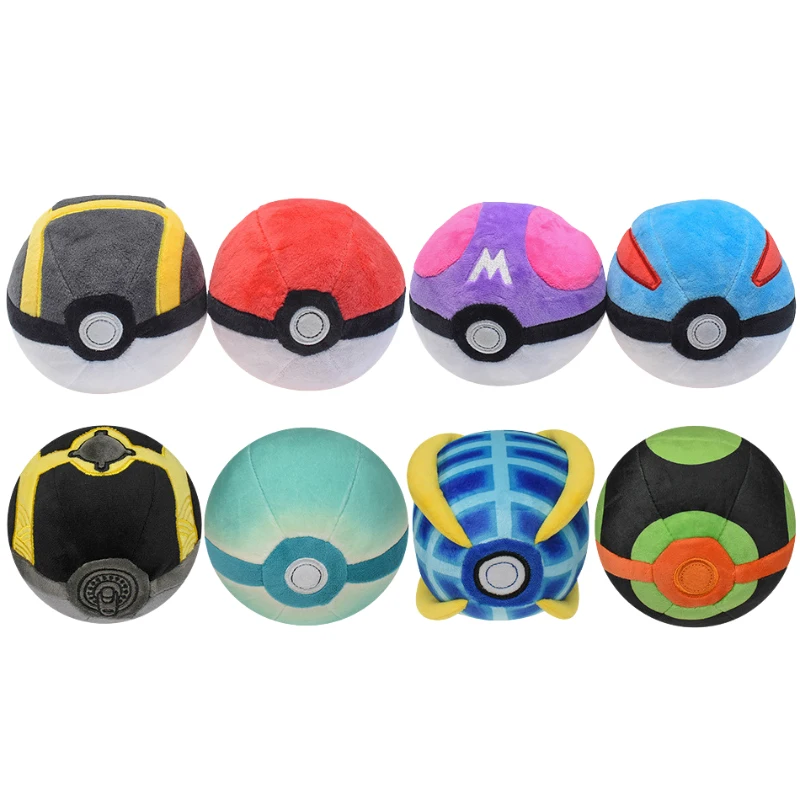 12cm Pokemon Poke Ball Stuffed Toys Master Ball Ultra Ball Great Ball Dusk Ball Cartoon Anime Cute Doll Baby Birthday Gift Decor
12cm Pokemon Poke Ball Stuffed Toys Master Ball Ultra Ball Great Ball Dusk Ball Cartoon Anime Cute Doll Baby Birthday Gift Decor