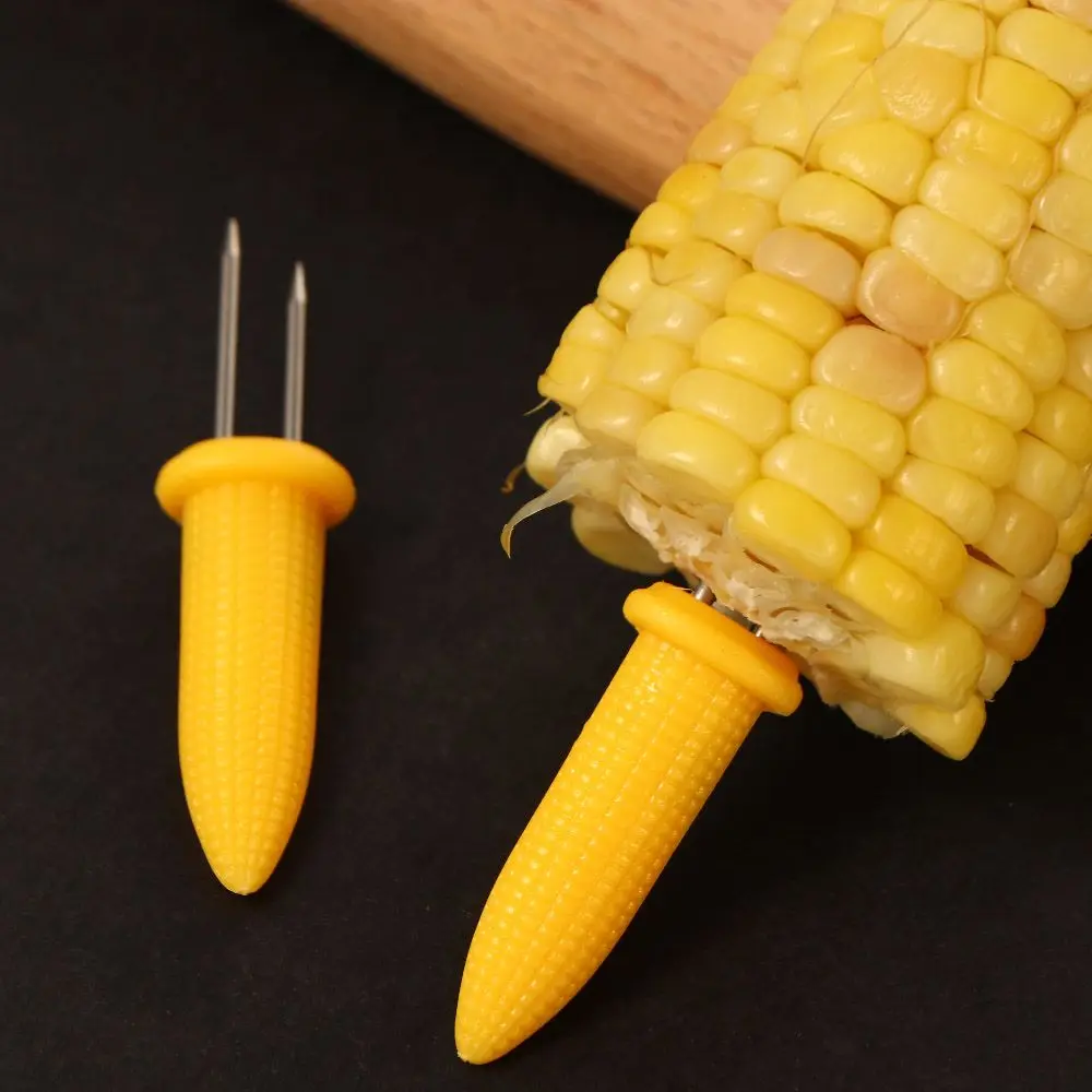 10/30/50 pcs Fruit Forks Dessert Sweetcorn Corn On the Cob Kitchen Gadget Corn Skewer Grilling Fork BBQ Prong Set Corn Holder
10/30/50 pcs Fruit Forks Dessert Sweetcorn Corn On the Cob Kitchen Gadget Corn Skewer Grilling Fork BBQ Prong Set Corn Holder