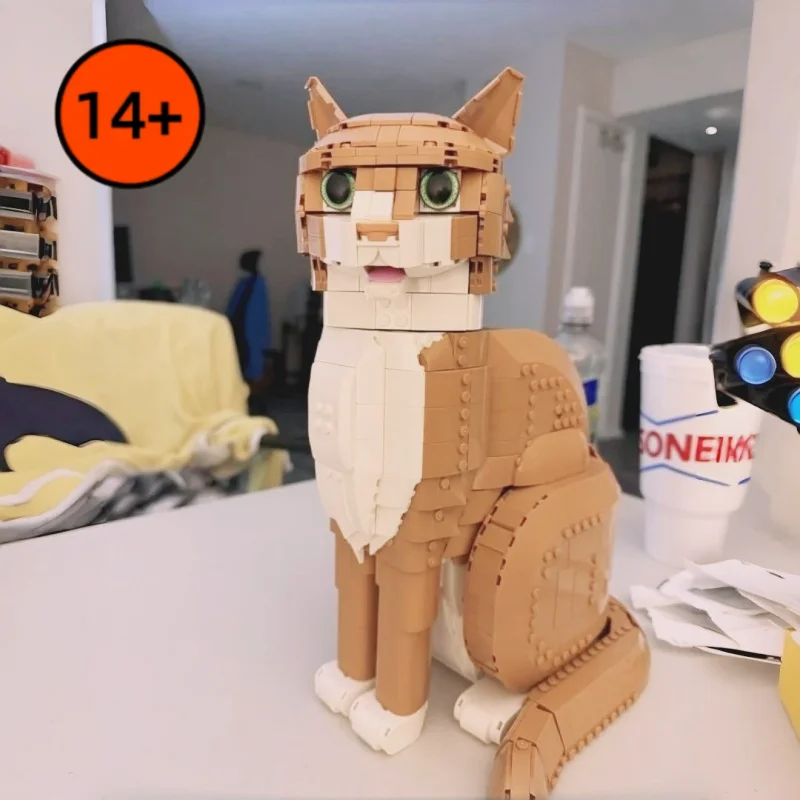2026 New DIY Cute Cartoon Orange Cat 1755PCS 21376 Creative Toys Building Bricks Assemble Model Birthday Holiday Presents
2026 New DIY Cute Cartoon Orange Cat 1755PCS 21376 Creative Toys Building Bricks Assemble Model Birthday Holiday Presents
