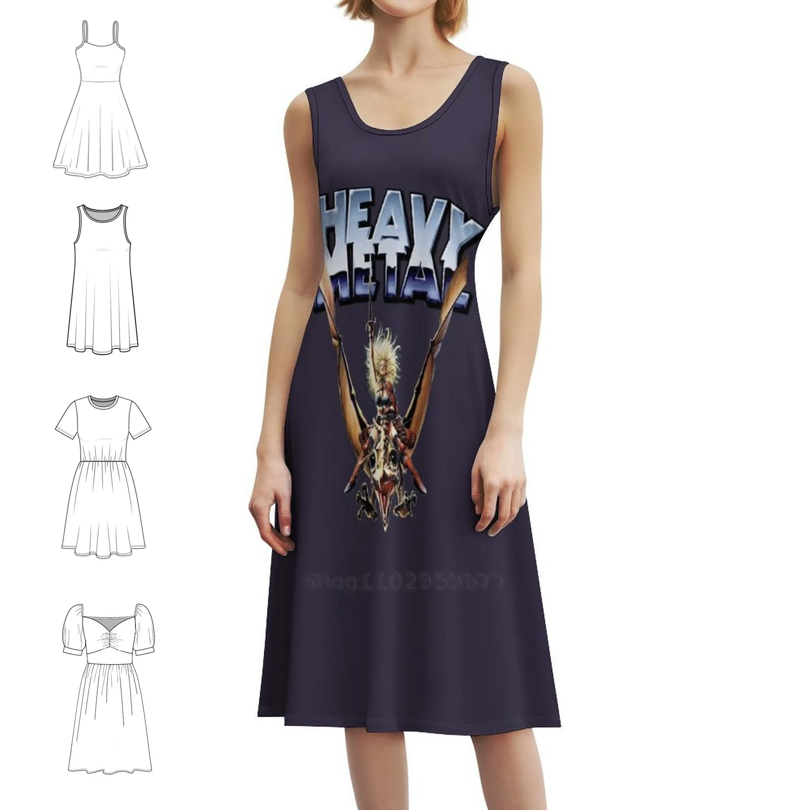 Pretty Rise In The Fandom Heavy Metal Movie Подарок для цветочного халата Платье для женщин Весна Лето Повседневное платье для вечеринки Красивое
Pretty Rise In The Fandom Heavy Metal Movie Подарок для цветочного халата Платье для женщин Весна Лето Повседневное платье для вечеринки Красивое