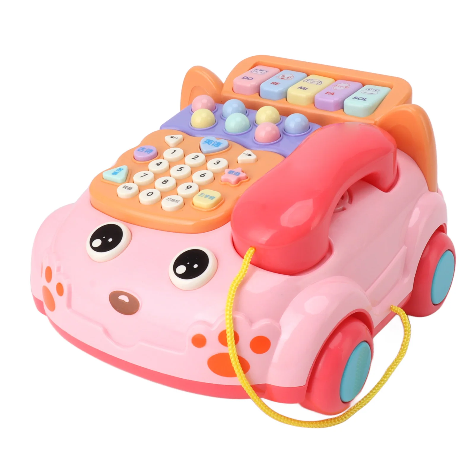 ZK20 Baby Phone Toy Cartoon with Music Light Children Kids Pretend Phone Parent Child Interactive Educationcal Chinese English
ZK20 Baby Phone Toy Cartoon with Music Light Children Kids Pretend Phone Parent Child Interactive Educationcal Chinese English