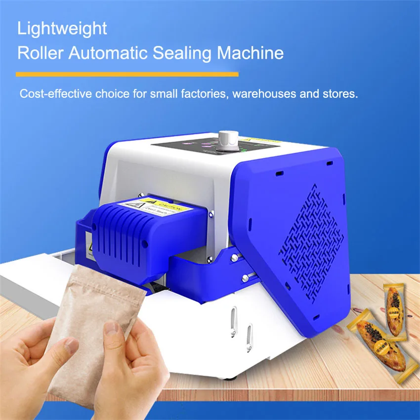 Portable Heat Bag Sealing Machine Package Sealer Bags Thermal Plastic Food Bag Closure Fully Automatic Sealer Candy Packing
Portable Heat Bag Sealing Machine Package Sealer Bags Thermal Plastic Food Bag Closure Fully Automatic Sealer Candy Packing