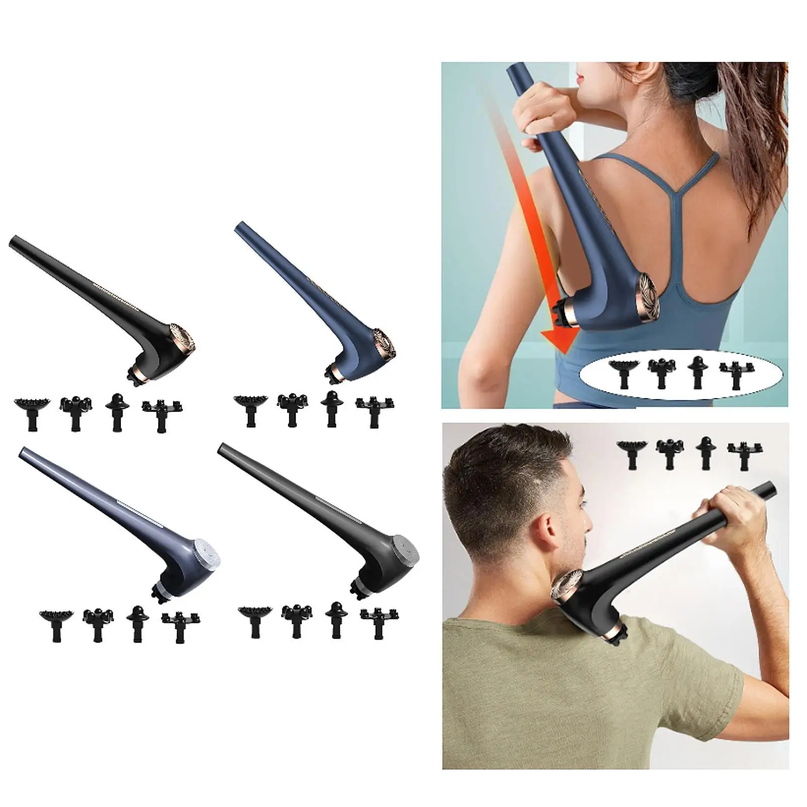 Портативный массажер: легкий, эргономичный, с длинной ручкой, для фасций, компактный, мощный электрический массажер для плеч и ног
Портативный массажер: легкий, эргономичный, с длинной ручкой, для фасций, компактный, мощный электрический массажер для плеч и ног