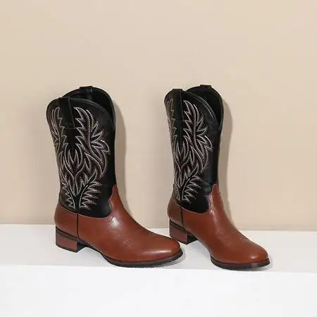 Winter Classic Chelsea Boots for Woman Western Motorcycle Knight Cowboy Boots Men High Quality Embroidered Mid Calf Leather Boot
Winter Classic Chelsea Boots for Woman Western Motorcycle Knight Cowboy Boots Men High Quality Embroidered Mid Calf Leather Boot