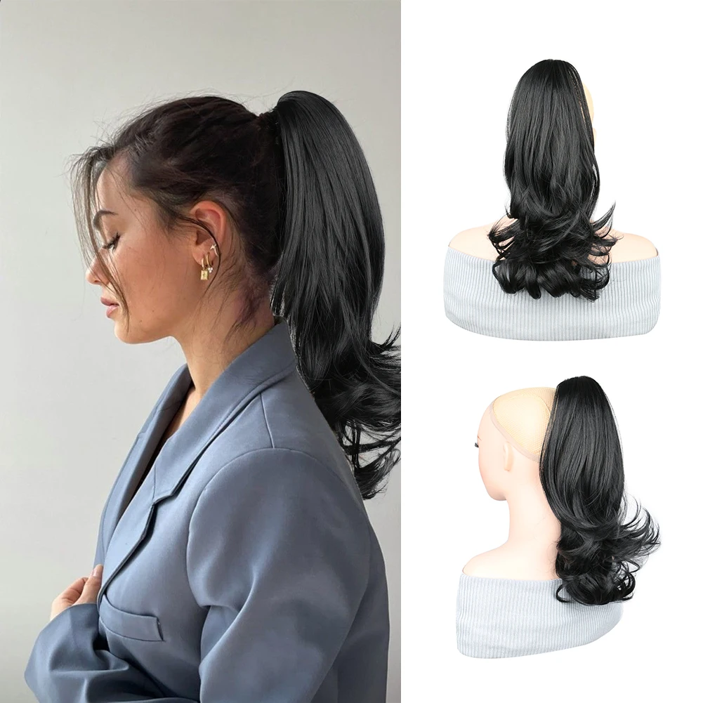 Synthetic Clip in Ponytail Extension 16 Inch Claw Clip Pony Tails Hair Extensions for Women
Synthetic Clip in Ponytail Extension 16 Inch Claw Clip Pony Tails Hair Extensions for Women