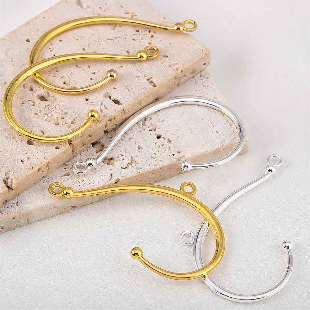 10pcs/Lot Alloy Question Mark Multi Circle Single&Double Hole Earring Base For DIY Jewelry Earring Components Supplies Wholesale
10pcs/Lot Alloy Question Mark Multi Circle Single&Double Hole Earring Base For DIY Jewelry Earring Components Supplies Wholesale