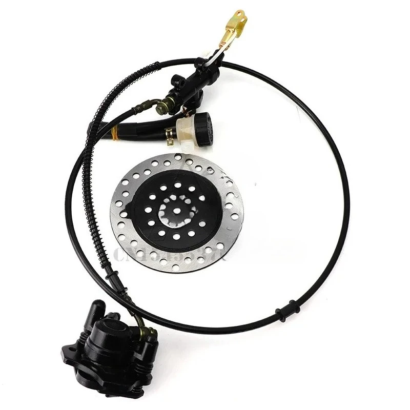Kart 160mm foot lever hydraulic disc brake kit, applicable to 168cc kart ATV four pit off-road vehicle accessories
Kart 160mm foot lever hydraulic disc brake kit, applicable to 168cc kart ATV four pit off-road vehicle accessories