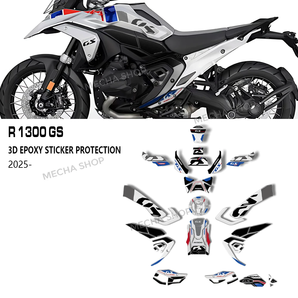 3D Resin Motorcycle Tank Pad Stickers Tank Protection Decals Waterproof For R1300GS R 1300 GS 2025 2026
3D Resin Motorcycle Tank Pad Stickers Tank Protection Decals Waterproof For R1300GS R 1300 GS 2025 2026