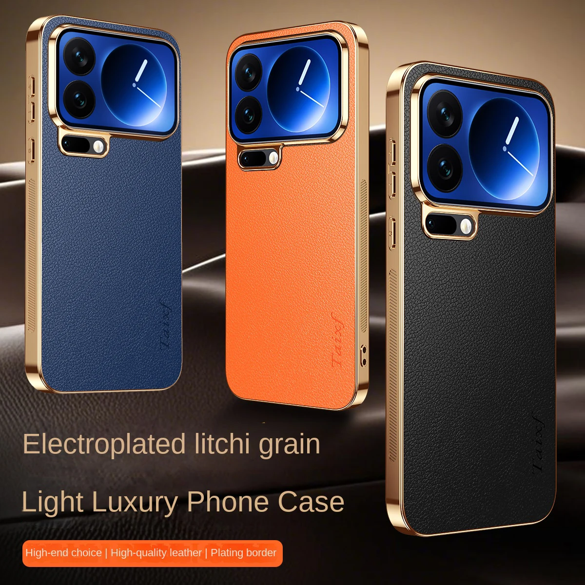 Роскошный веганский кожаный чехол для телефона Xiaomi 17 Pro Max с линзой из сплава, гальваническая противоударная задняя крышка с мягкими краями для MI 17
Роскошный веганский кожаный чехол для телефона Xiaomi 17 Pro Max с линзой из сплава, гальваническая противоударная задняя крышка с мягкими краями для MI 17