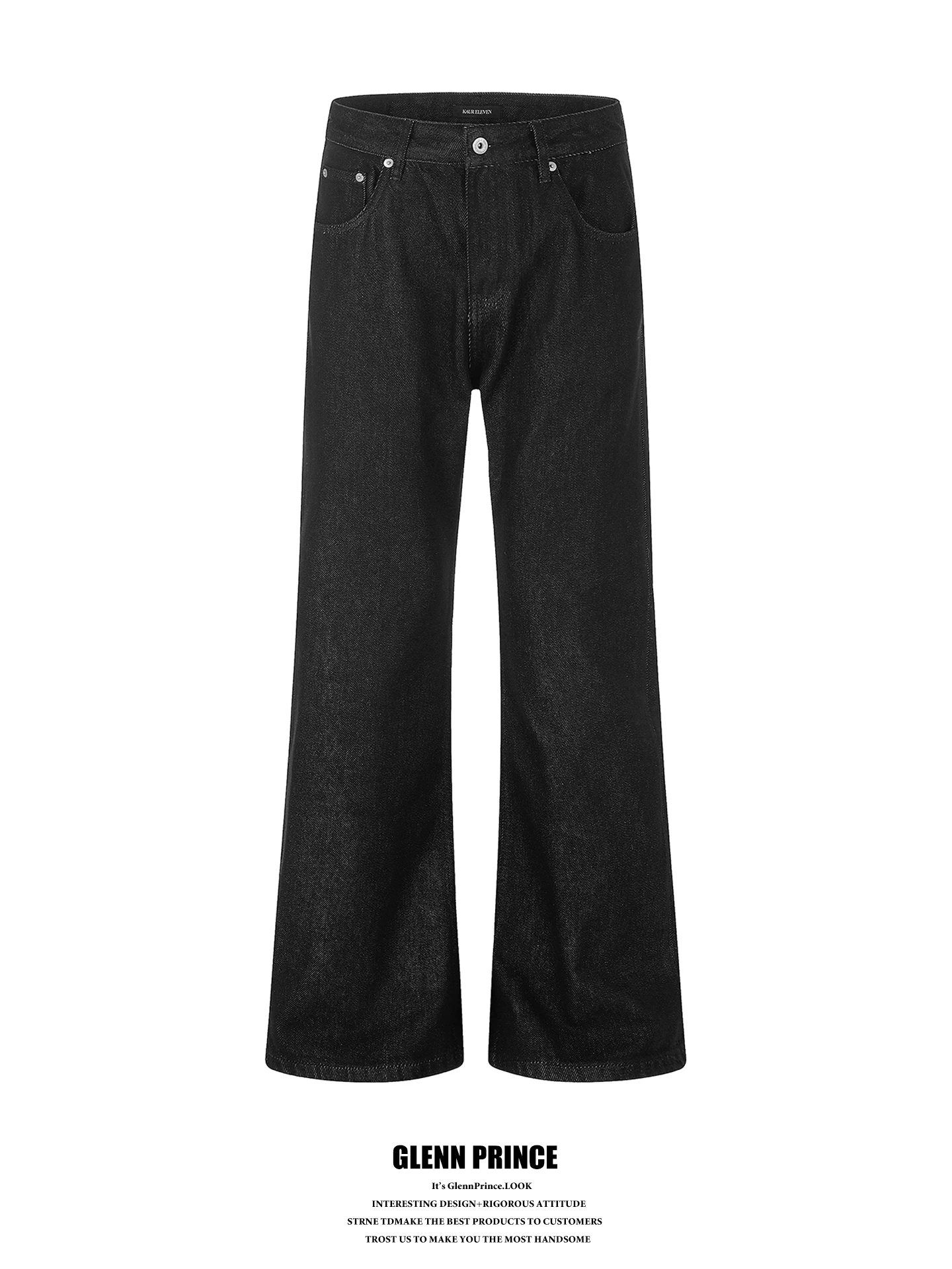 American Minimalist Style Original Color Black Jeans Men's Cleanfit Commute Straight Micro Flared Long Pants Cotton Polyester...
American Minimalist Style Original Color Black Jeans Men's Cleanfit Commute Straight Micro Flared Long Pants Cotton Polyester...