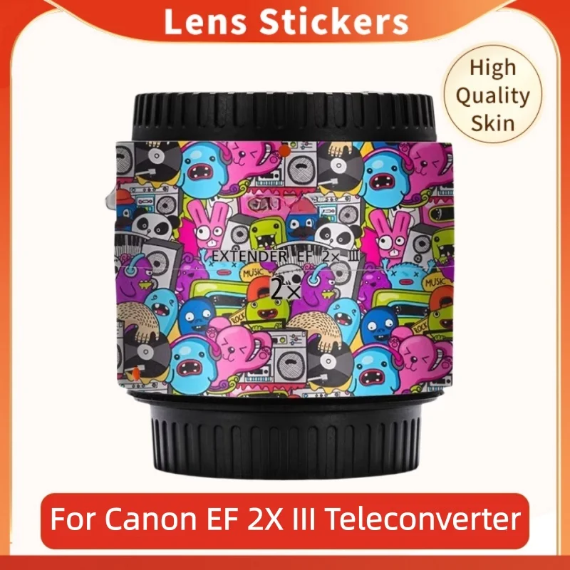 Защитная виниловая пленка-наклейка для телеобъектива Canon EF 2X III, защитное покрытие для корпуса телеконвертера EF 2x III
Защитная виниловая пленка-наклейка для телеобъектива Canon EF 2X III, защитное покрытие для корпуса телеконвертера EF 2x III