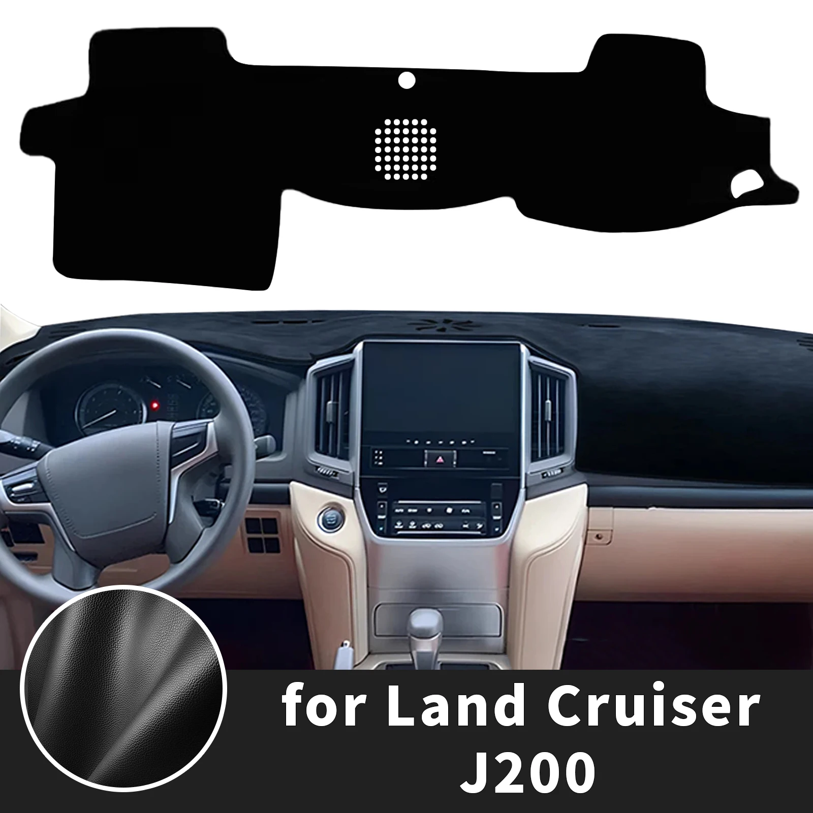 for Toyota Land Cruiser J200 2008-2019 Dashboard Cover Fit Dash Mat Sun Protection Anti‑Reflection Cover Dash Pad Dashmat
for Toyota Land Cruiser J200 2008-2019 Dashboard Cover Fit Dash Mat Sun Protection Anti‑Reflection Cover Dash Pad Dashmat