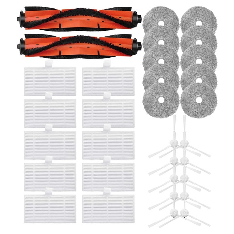 Fit For Xiaomi Lydsto W2 Spare Parts Main Side Brush Hepa Filers Mop Cloths Robot Vacuum Cleaner Parts Accessories 1Set
Fit For Xiaomi Lydsto W2 Spare Parts Main Side Brush Hepa Filers Mop Cloths Robot Vacuum Cleaner Parts Accessories 1Set