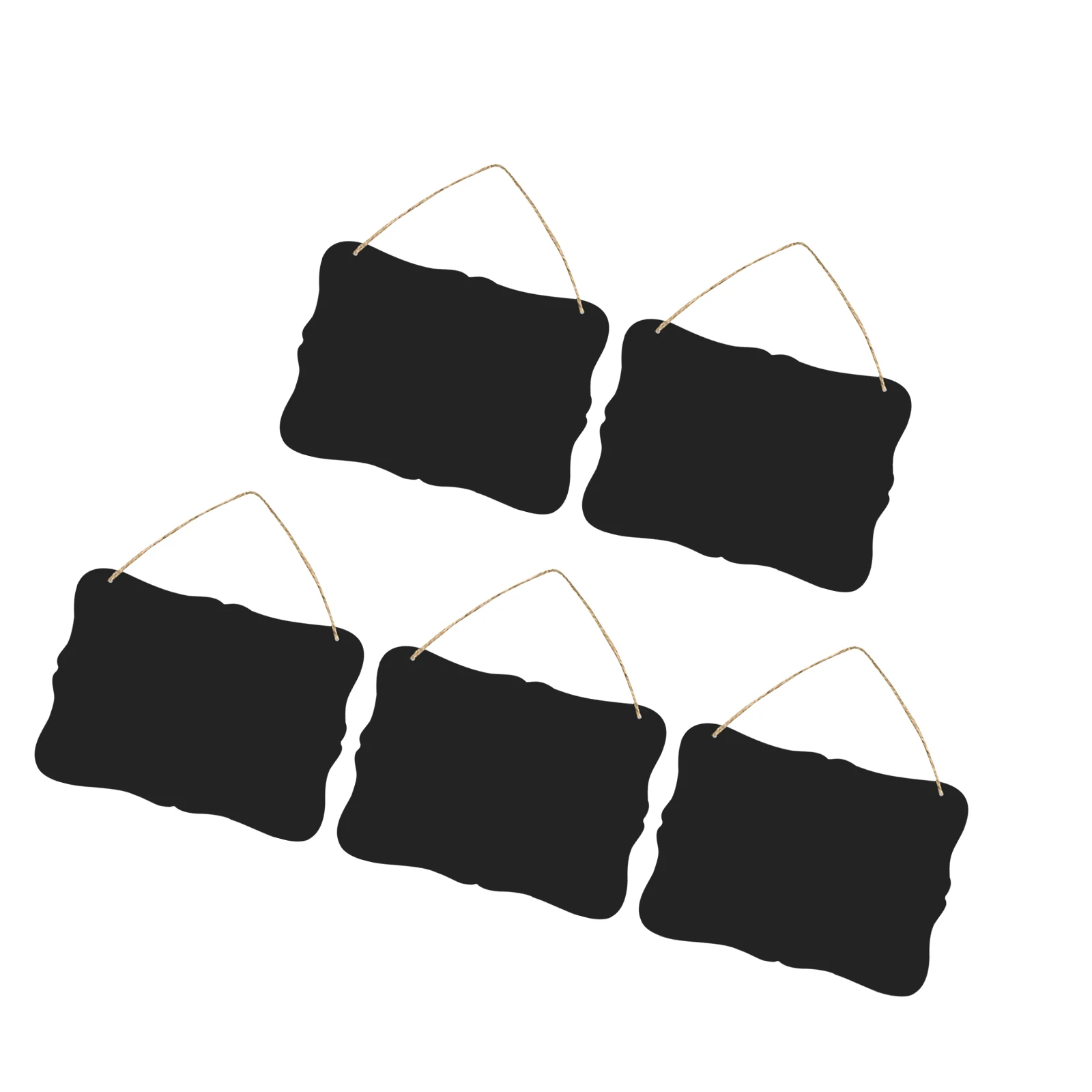 5Pcs Wooden Hanging Chalkboard Double Sided Message Board with String Erasable Surface for Menu Price
5Pcs Wooden Hanging Chalkboard Double Sided Message Board with String Erasable Surface for Menu Price