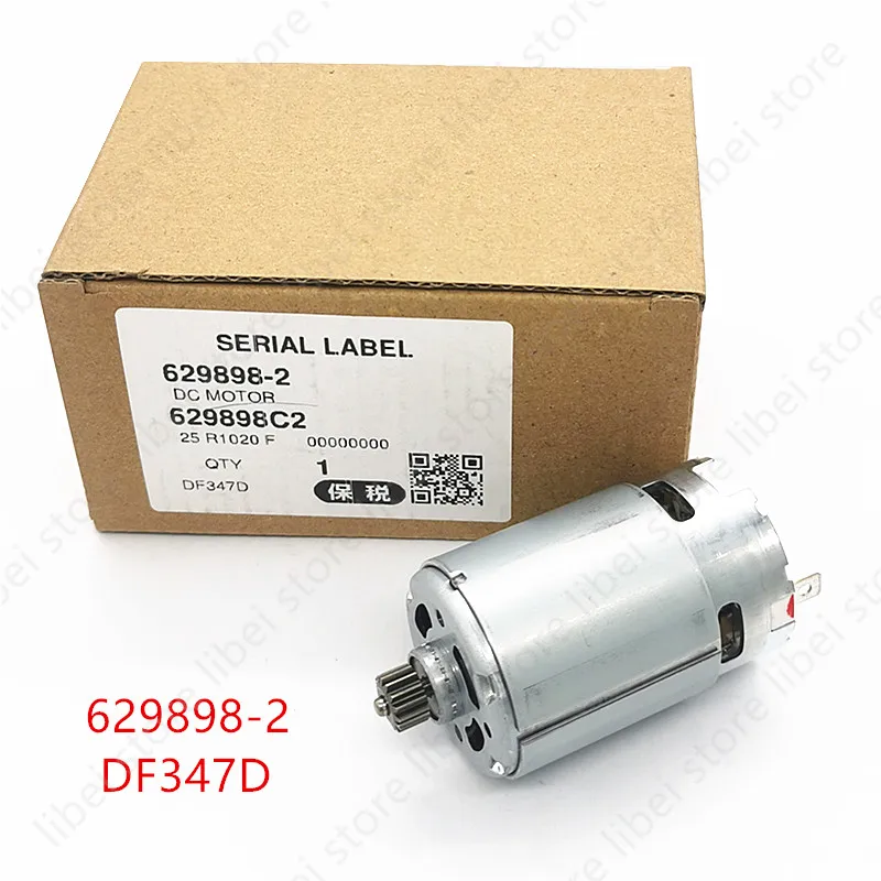 original motor 629898-2 629819-4 629875-4 629818-6 For MAKITA DF347DWE DDF343 DF347D BDF343 14.4V 14teeth cordless drill
original motor 629898-2 629819-4 629875-4 629818-6 For MAKITA DF347DWE DDF343 DF347D BDF343 14.4V 14teeth cordless drill