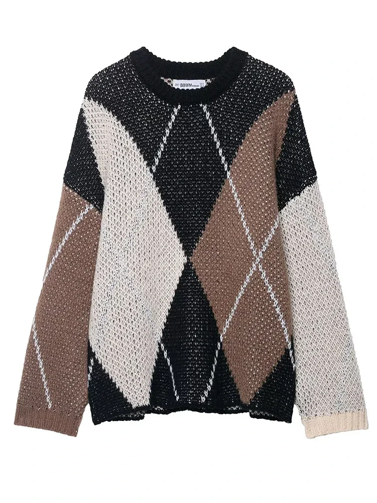 Long Sleeves Printing Women Sweater Pullover Elegant Hight Street Top 2025 Autumn Winter Women Sweater Pullover New Fashion
Long Sleeves Printing Women Sweater Pullover Elegant Hight Street Top 2025 Autumn Winter Women Sweater Pullover New Fashion