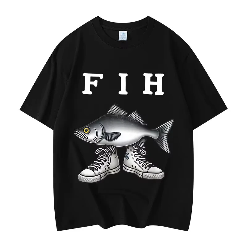 Забавные футболки с рисунком Fih Misspelled Fish Shoes, уличная мода, футболки с короткими рукавами, унисекс, повседневная футболка из 100% хлопка
Забавные футболки с рисунком Fih Misspelled Fish Shoes, уличная мода, футболки с короткими рукавами, унисекс, повседневная футболка из 100% хлопка