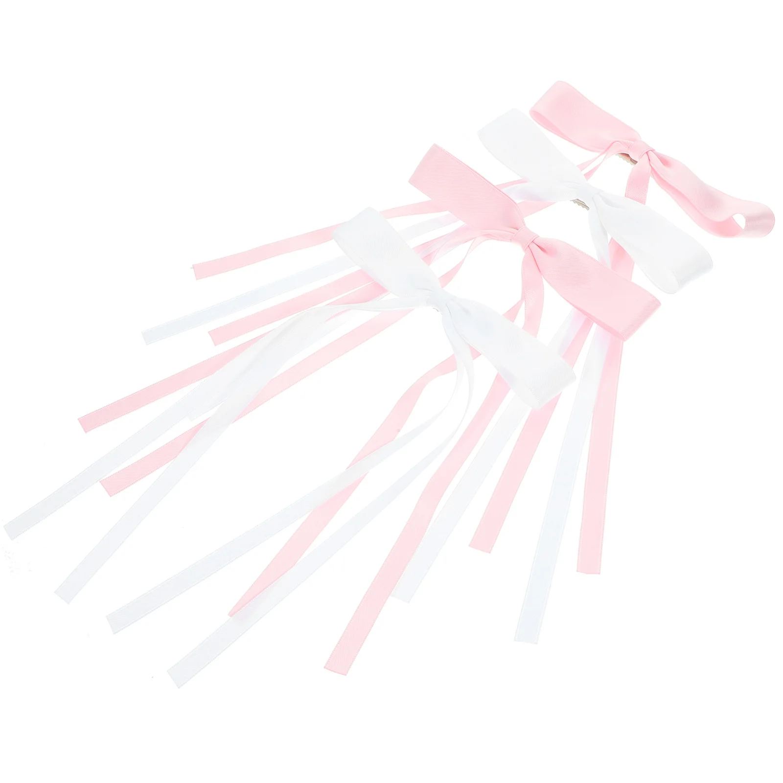 4pcs Double Layer Ribbon Bow Clips Pink Silver Women Cute Bows Hair Accessories Long Hair Bows Reusable Wedding Prom
4pcs Double Layer Ribbon Bow Clips Pink Silver Women Cute Bows Hair Accessories Long Hair Bows Reusable Wedding Prom