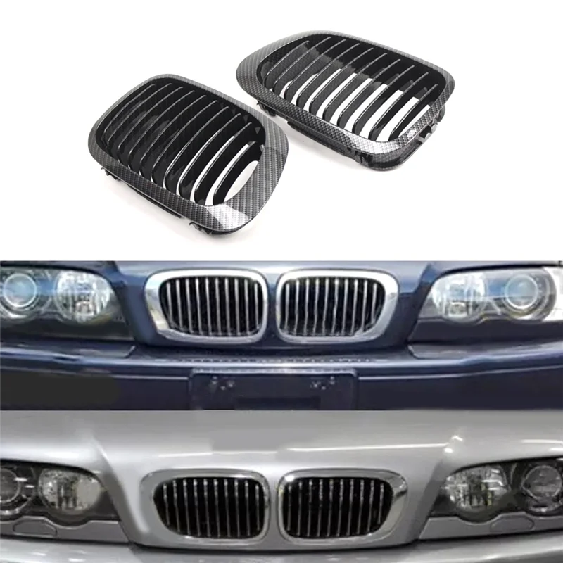 Car Front Kidney Grille Racing Grills For BMW 3 Series E46 2-Door 1999-2002(Pre-LCI)51138208685 51138208686
Car Front Kidney Grille Racing Grills For BMW 3 Series E46 2-Door 1999-2002(Pre-LCI)51138208685 51138208686