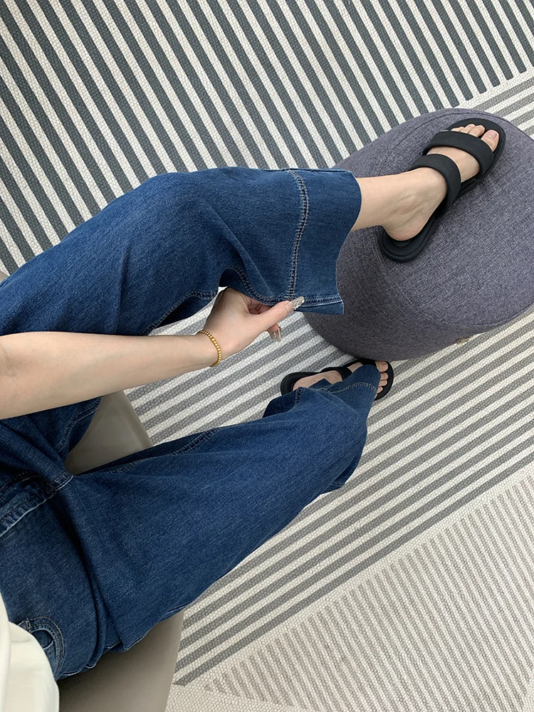 Ultra-Thin Straight Leg Jeans Women's Summer Slim High Waist Wide Leg Narrow Version Thin Denim Pants High Waist Nine-Piece
Ultra-Thin Straight Leg Jeans Women's Summer Slim High Waist Wide Leg Narrow Version Thin Denim Pants High Waist Nine-Piece