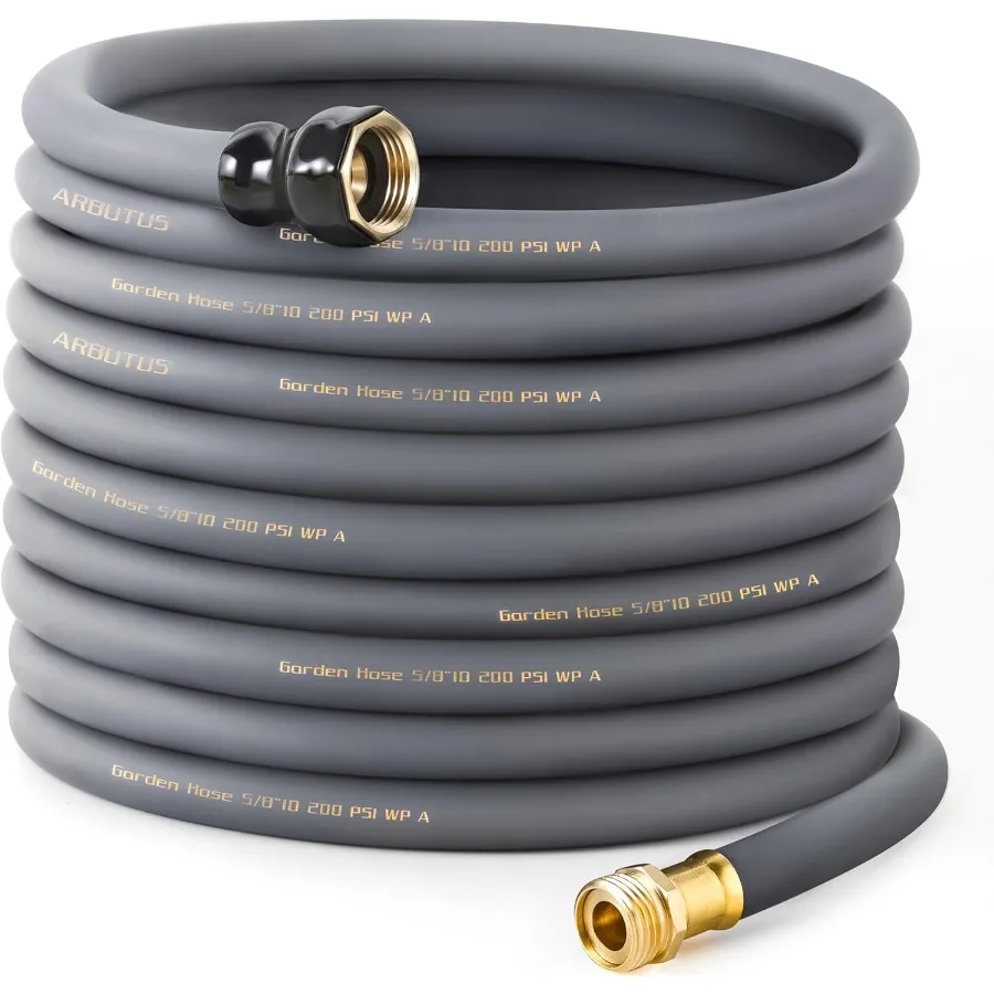 Garden Hose 5/8 x 100ft Brass Rubber Heavy Duty Water Hose 600 PSI Burst Pressure Durable Flexible Hose for Yard Car Wash Pets
Garden Hose 5/8 x 100ft Brass Rubber Heavy Duty Water Hose 600 PSI Burst Pressure Durable Flexible Hose for Yard Car Wash Pets