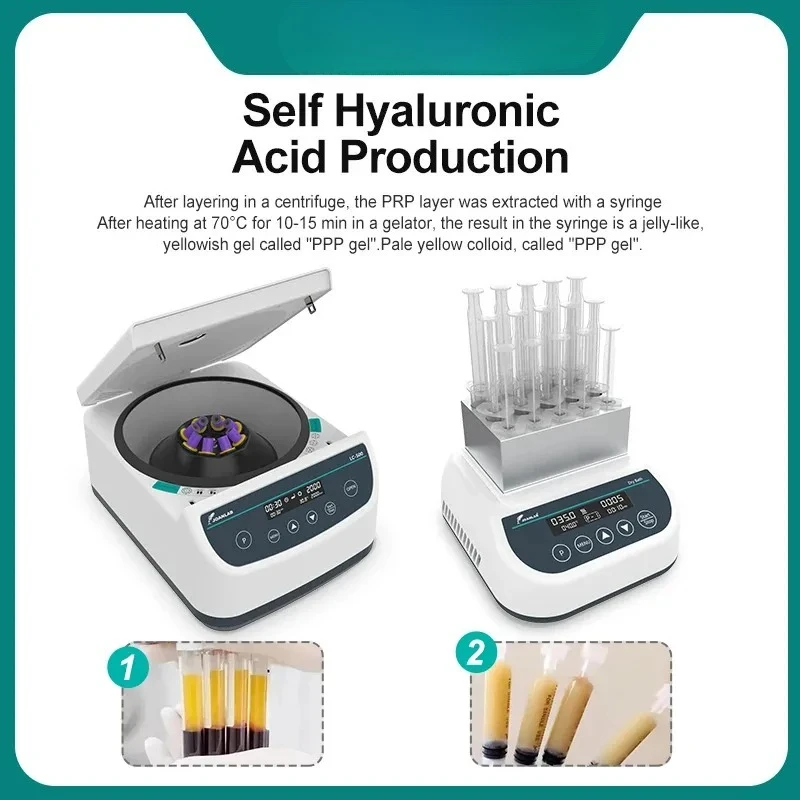 Professional Plasma Gel Maker JOANLAB DB100CG - Por Heating Device for PPP Bio Filler (2.5ml & 5ml)
Professional Plasma Gel Maker JOANLAB DB100CG - Por Heating Device for PPP Bio Filler (2.5ml & 5ml)