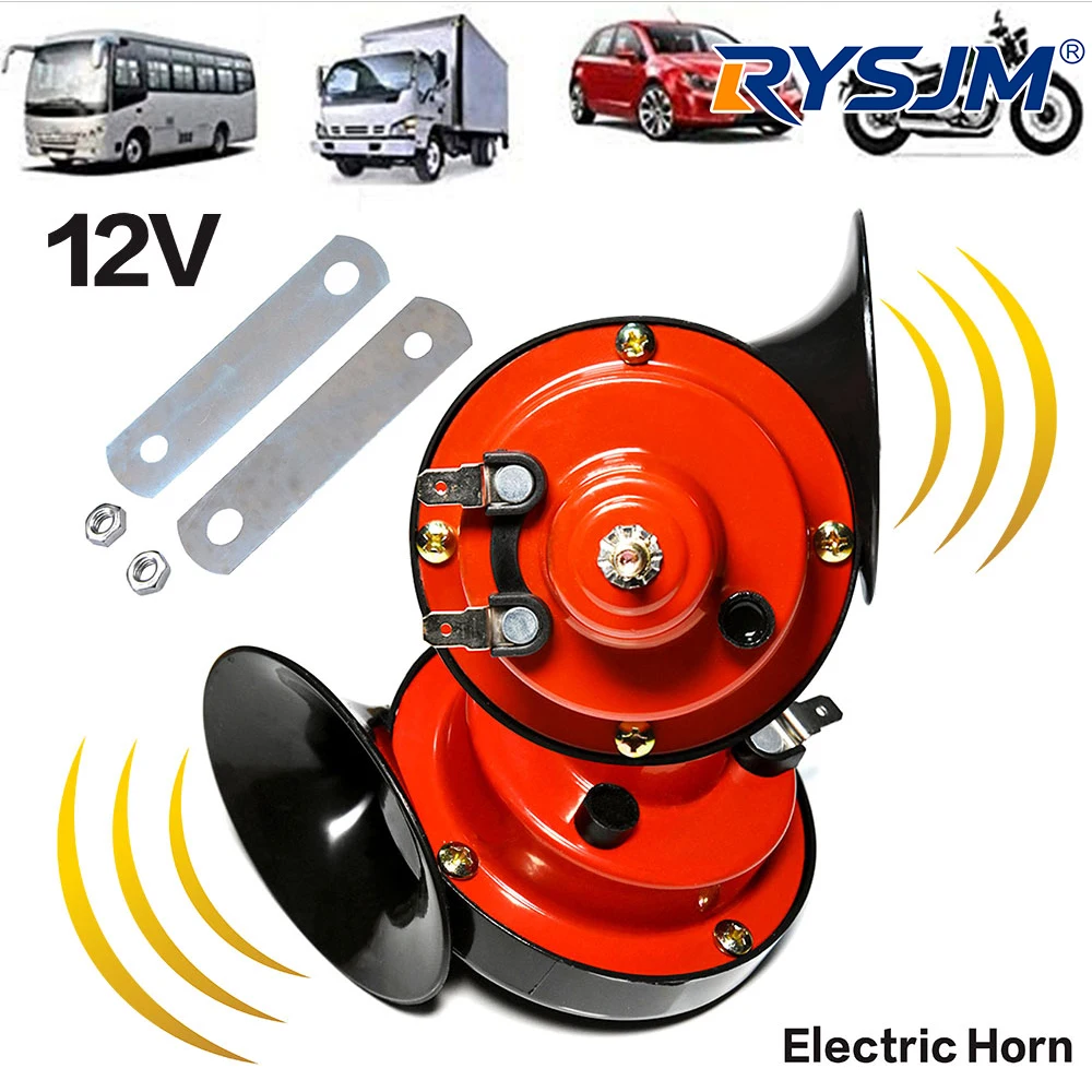 Air Horn 12V Loud 300dB Camper Car Snail Shaped Horn Universal Waterproof Signal Speaker for SUV RV Train Truck Boat Motorcycle
Air Horn 12V Loud 300dB Camper Car Snail Shaped Horn Universal Waterproof Signal Speaker for SUV RV Train Truck Boat Motorcycle