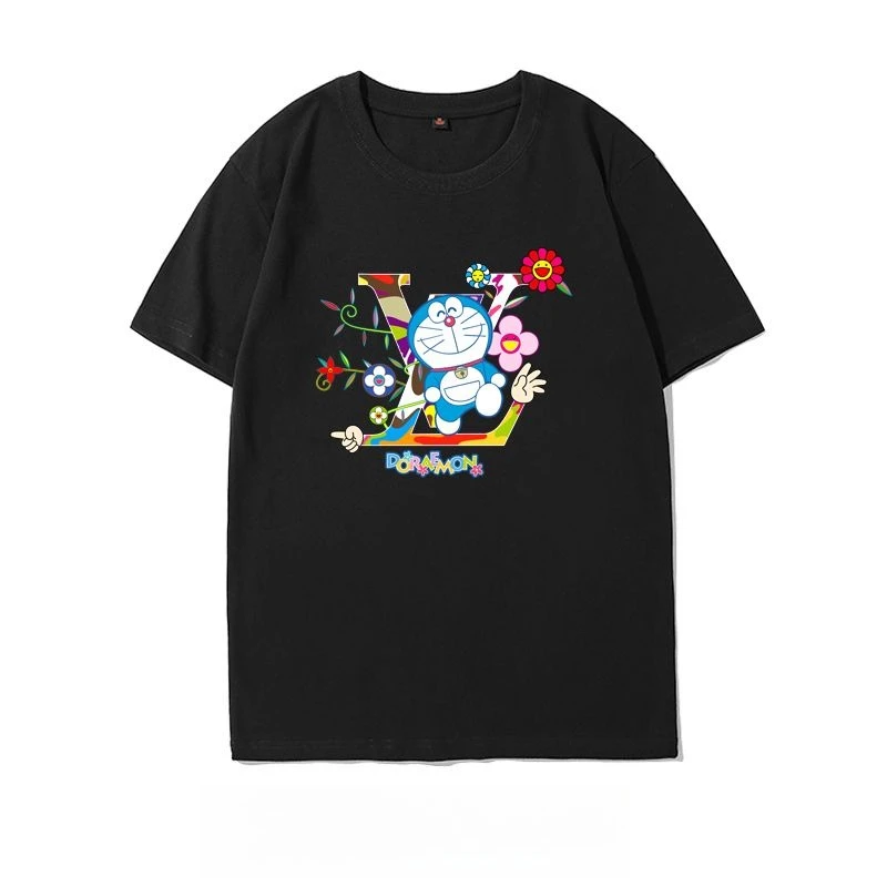 Parent-child Clothing Luxury Short-sleeved T-shirt Animation Joint Trendy Brand Flower Pure Cotton Loose Couple T-shirt Clothing
Parent-child Clothing Luxury Short-sleeved T-shirt Animation Joint Trendy Brand Flower Pure Cotton Loose Couple T-shirt Clothing