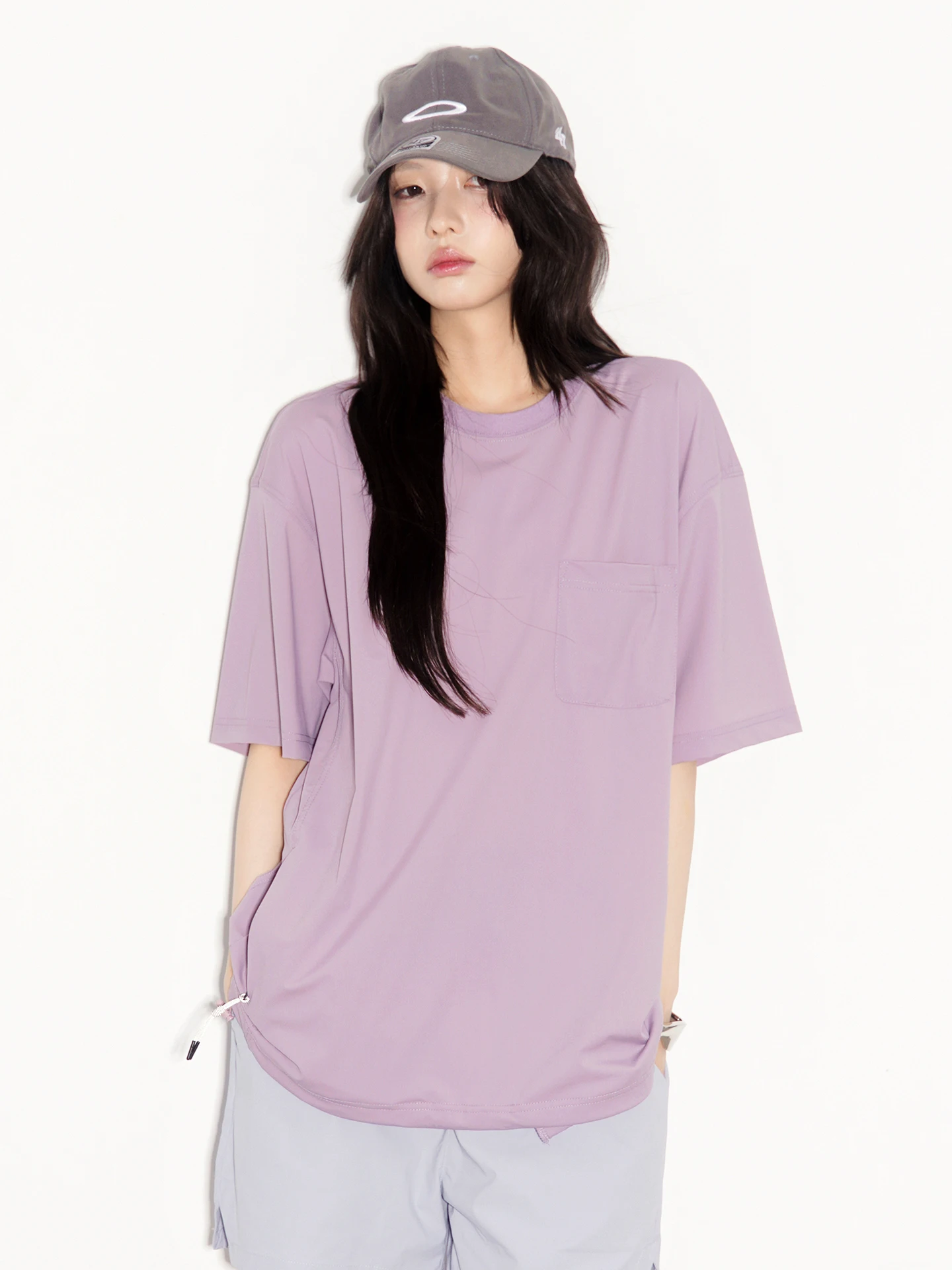 Universal Gravitation Museum Women's Loose Fit Short Sleeve T-Shirt Drawstring Pocket round Neck Summer Thin Casual Top
Universal Gravitation Museum Women's Loose Fit Short Sleeve T-Shirt Drawstring Pocket round Neck Summer Thin Casual Top