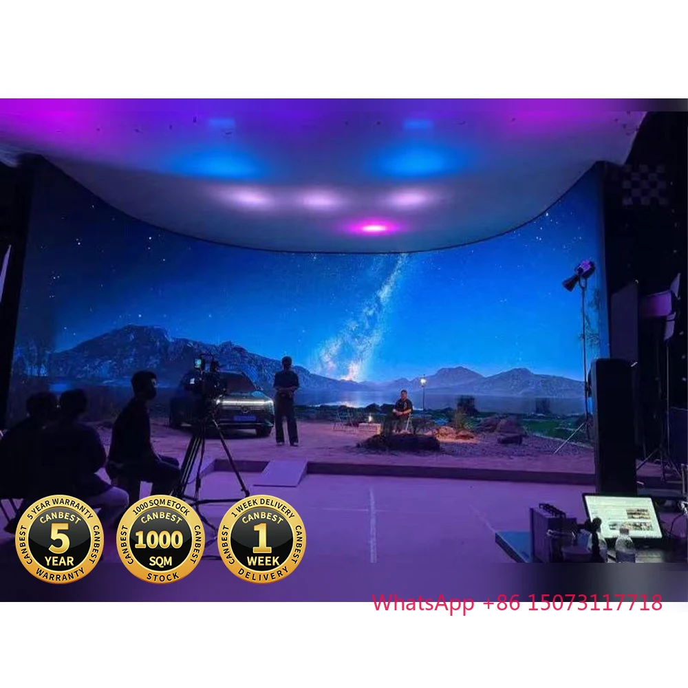 Indoor 500*500Mm P1.9 P2.6 Xr Rental Led Display Screen Studio Film Shooting Inmersive Cave Led Wall Pantallas Realidad Virtual
Indoor 500*500Mm P1.9 P2.6 Xr Rental Led Display Screen Studio Film Shooting Inmersive Cave Led Wall Pantallas Realidad Virtual