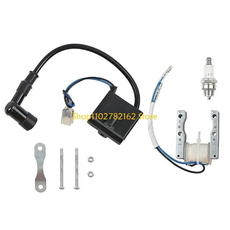 547B Efficient Engine Plugs And Ignition Coil For 49cc 66cc 80cc 2-Strokes
547B Efficient Engine Plugs And Ignition Coil For 49cc 66cc 80cc 2-Strokes