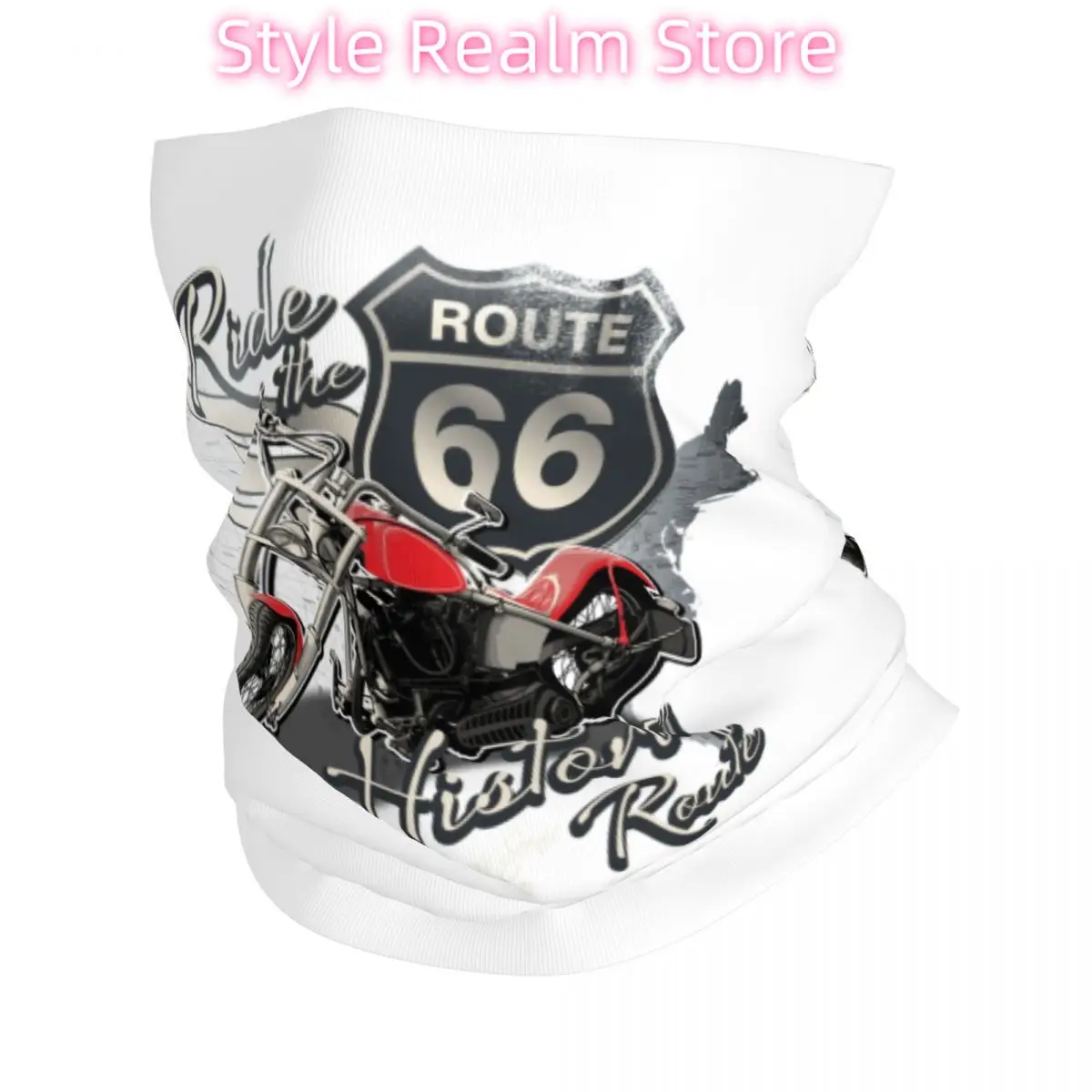 Custom Route 66, бандана для путешествий на мотоцикле, утеплитель для шеи, мужской и женский зимний лыжный походный шарф, гетры, американский дорожный чехол для лица
Custom Route 66, бандана для путешествий на мотоцикле, утеплитель для шеи, мужской и женский зимний лыжный походный шарф, гетры, американский дорожный чехол для лица